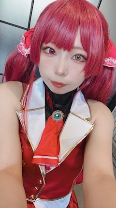 彩菜「変身🧚‍♀️💫」
