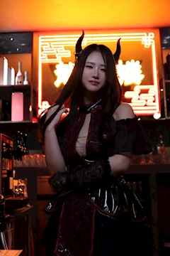 プロフィール写真2・にゃぎ🐈⬛🖤|ドラゴンシーシャ 龍幻楼 博多・リュウゲンロウ - 西中洲のコンカフェ