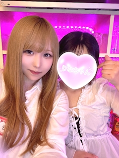 ゆき＠研究生「こんばんはー！ゆきです☃️りなちゃんと🩵」