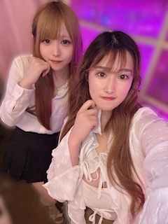 ゆき＠研究生「こんにちはー！ゆきです☃️しいなちゃんと♡」