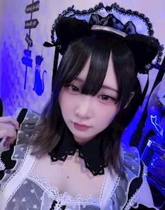 プロフィール写真1・らむ｜黒猫は幸運の象徴ですか？-SENDAI- - 国分町のコンカフェ
