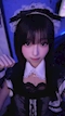 プロフィール写真1・つきよ☪ ‎｜黒猫は幸運の象徴ですか？-SENDAI- - 国分町のコンカフェ