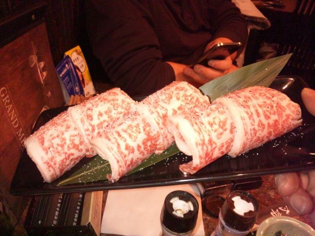 焼肉からの?