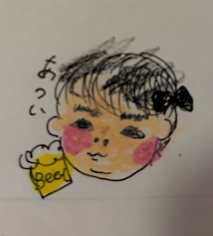 おでこ