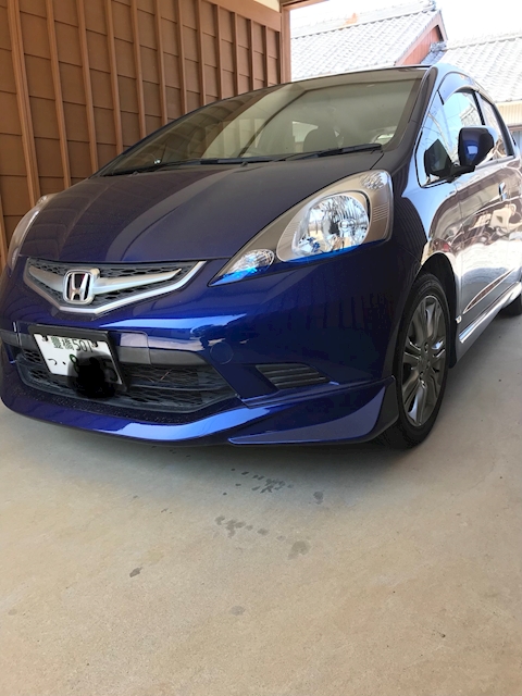 青いFIT