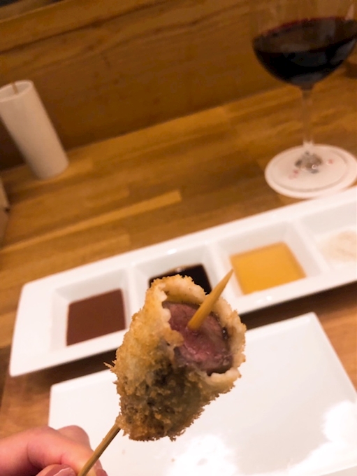 先斗町で床串カツ ワイン 侘家洛中亭 祇園 その他 ポケパラplus