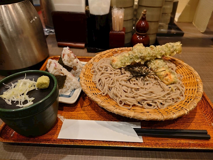 ブログに感化され蕎麦屋へ直行 おらが蕎麦 博多1番街店 博多区その他 その他 ポケパラplus