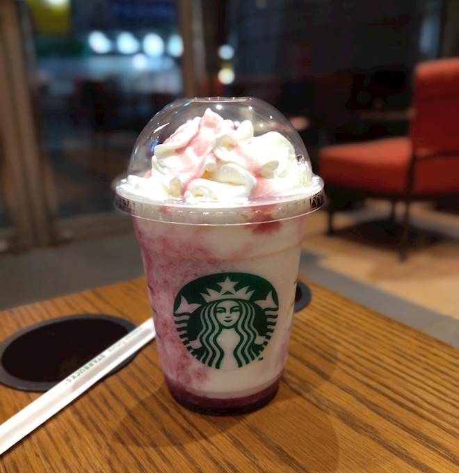 アピタ ぶどうフラペチーノ 四日市 スターバックス コーヒー アピタ四日市店 その他 ポケパラplus