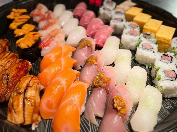 なかなかお寿司屋さんに行けないので出前にしました 鮨台所 魚信 仙台 国分町 居酒屋 ポケパラplus