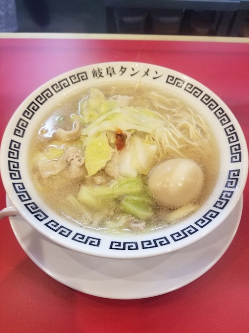 岐阜タンメン港店の半チャンセット 岐阜タンメン 港店 名駅 中村区 ラーメン ポケパラplus