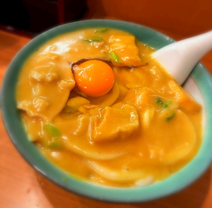 うどん 錦 栄 新栄 カレー ポケパラplus