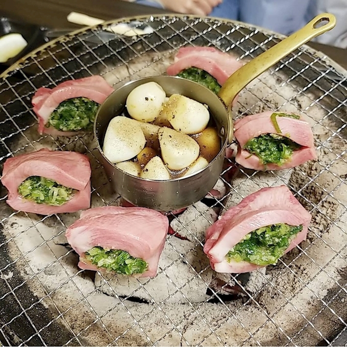 ヤキニクエン ニング Yakinikuen 忍鬨 心斎橋 焼肉 ホルモン ポケパラplus