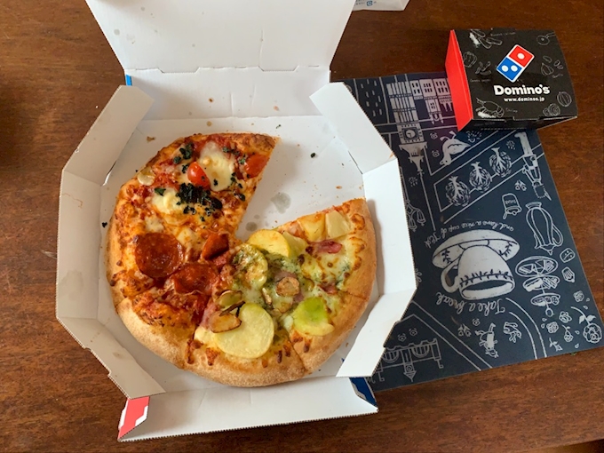 ドミノピザ取りに行く ドミノ ピザ 左京山駅前店 Dominos Pizza その他 ポケパラplus