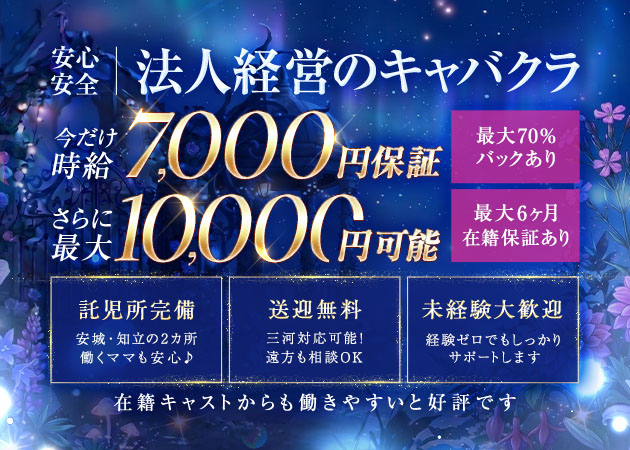 安城キャバクラ・ALONZAの求人