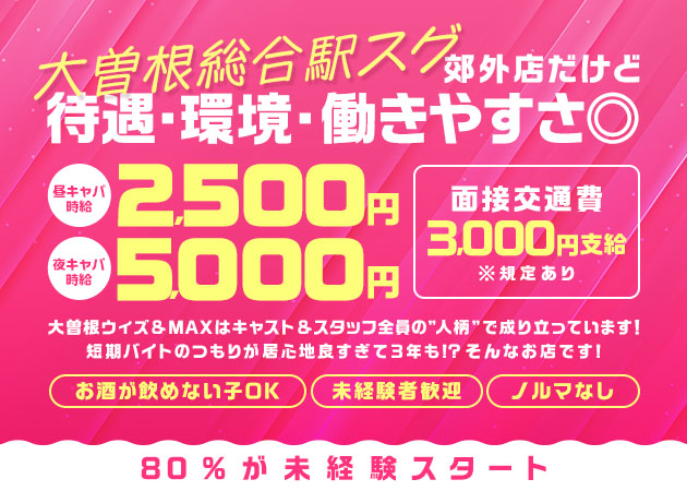 名古屋 大曽根キャバクラ・Club MAXの求人