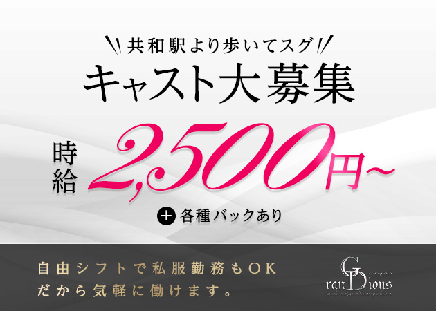 GranDious 職種:カウンターレディ