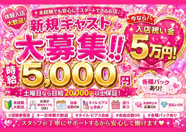 豊田 ガールズバー・ハニービートの求人