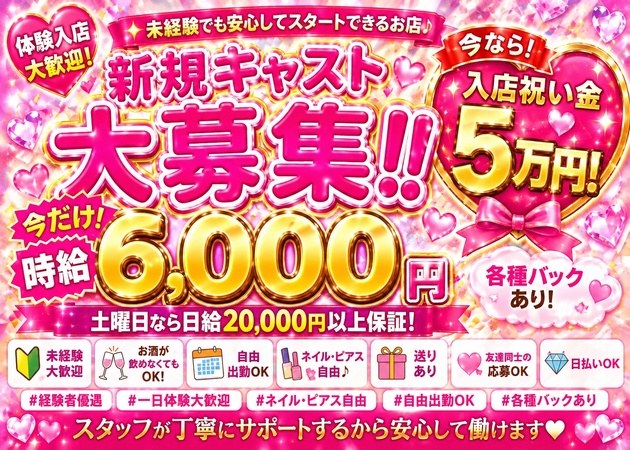 豊田ガールズバー・Honey Beatの求人