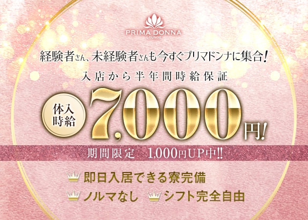 千葉・富士見町キャバクラ・PRIMADONNA 千葉店の求人