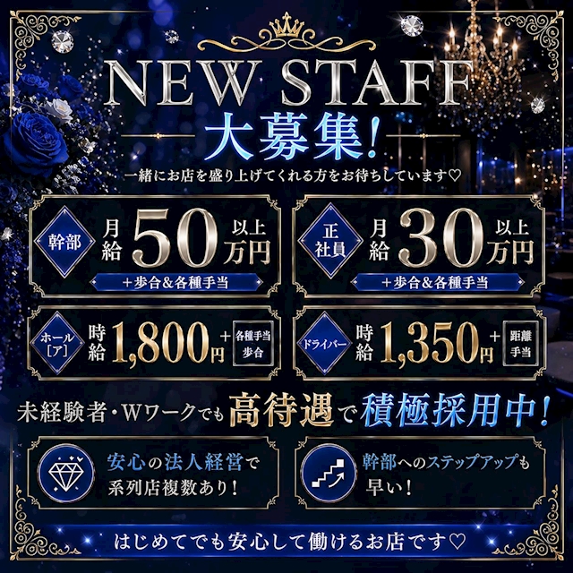 ピックアップニュース 【ホールスタッフさん募集!!】