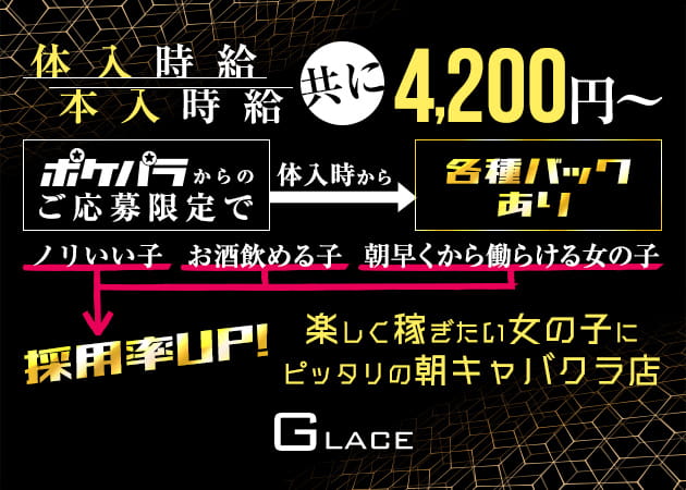 GLACE 職種:フロアレディ