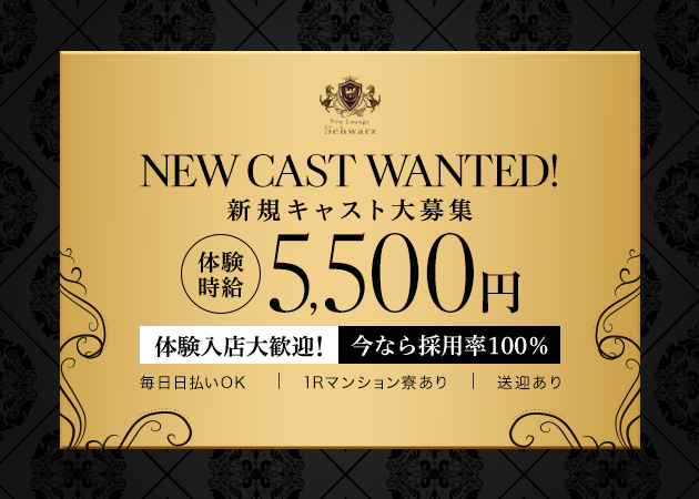岡崎クラブ/ラウンジ・New Lounge Schwarzの求人