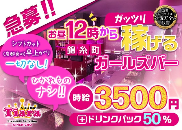 Tiara Premium Selection 職種:カウンターレディ