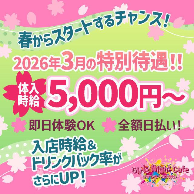 Girls Night Cafe @ピンク～PINK～ - JR宇都宮のガールズバー