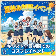 🏫夏休み制服コスプレ🏫