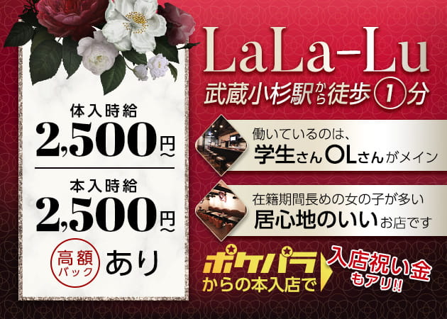 Lala Lu ララルーの求人 武蔵小杉 ガールズバー ポケパラ体入