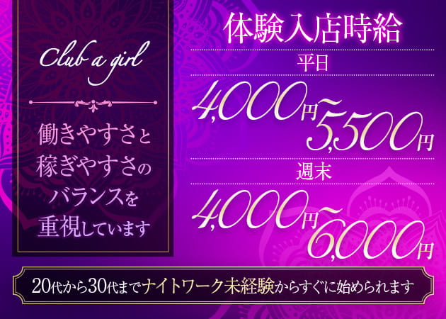 club a girl 職種:フロアレディ