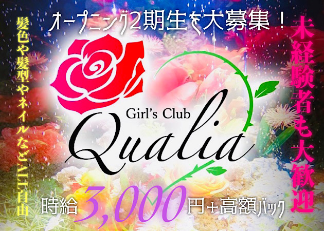 歌舞伎町ガールズバー・Girl's Club Qualiaの求人