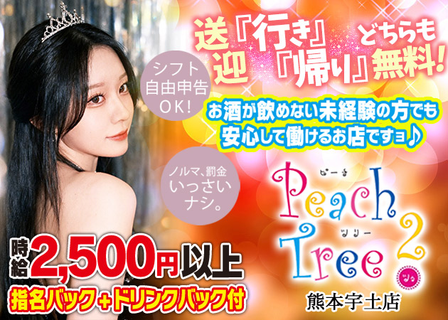 熊本・宇土キャバクラ・Peach Tree 2 熊本宇土店の求人