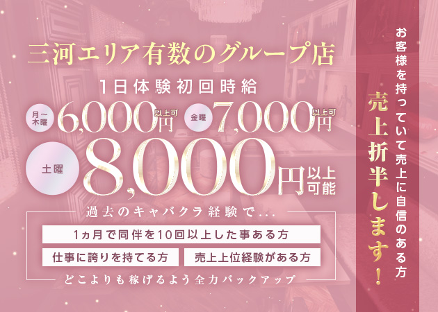 CLUB Bella Donna 職種：フロアレディ