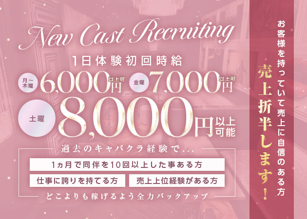 知立キャバクラ・CLUB Bella Donnaの求人