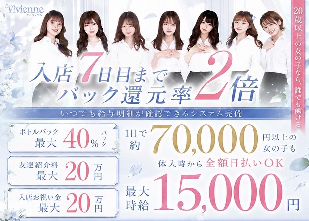 Vivienne西口店 職種：フロアレディ