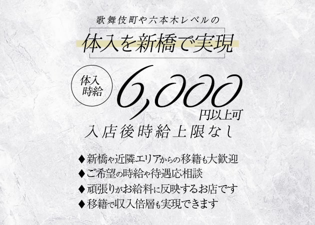新橋キャバクラ・CLUB DESIREの求人
