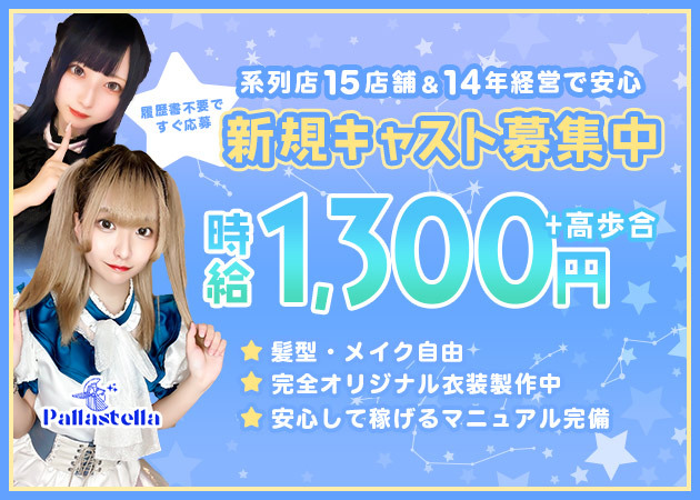 カフェ&バー パラステラ 職種:カウンターレディ