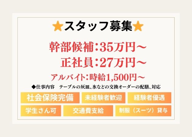 「new club Dearest」スタッフ求人