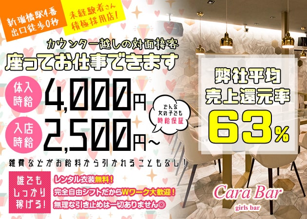 名古屋 瑞穂区ガールズバー・Cara Barの求人