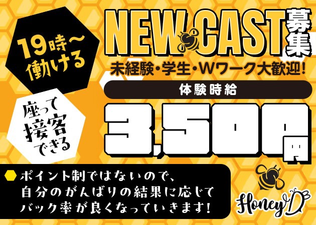浜松ガールズバー・Honey Dの求人