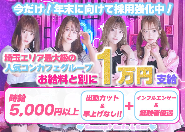 ポケパラ体入 ConceptCafe & Bar Potion・ポーション - 川越のコンカフェスタッフ募集