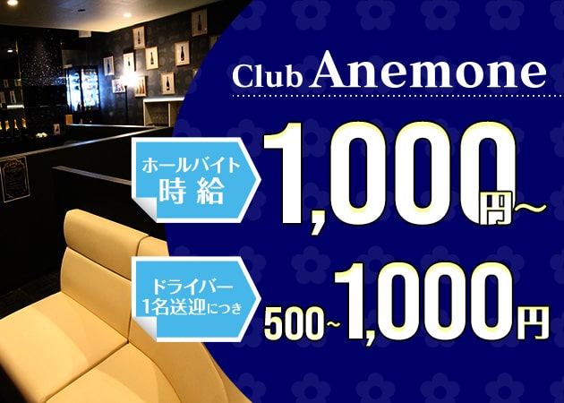 「Club Anemone」スタッフ求人