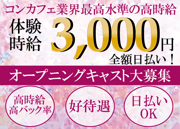 乙女坂42 職種:カウンターレディ
フロアレディ