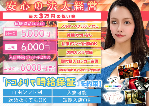 Velle 職種：フロアレディ