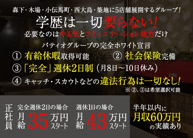 東京 ホールスタッフ求人【ポケパラスタッフ求人】(5ページ目)