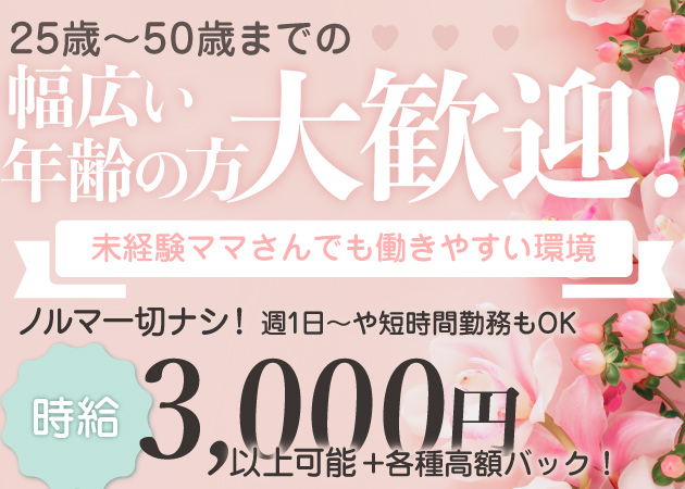 上野熟女パブ/熟女キャバクラ・CLUB ROMANの求人