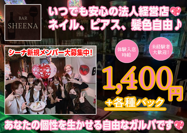 BAR SHEENA 職種:カウンターレディ