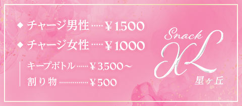 スナック XL・エックスエル - 名古屋 星ヶ丘のスナック