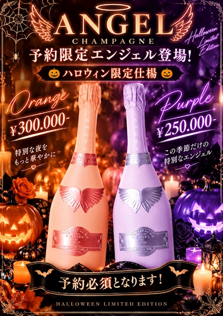 ピックアップニュース 🎃ハロウィン限定予約エンジェル登場！🎃
